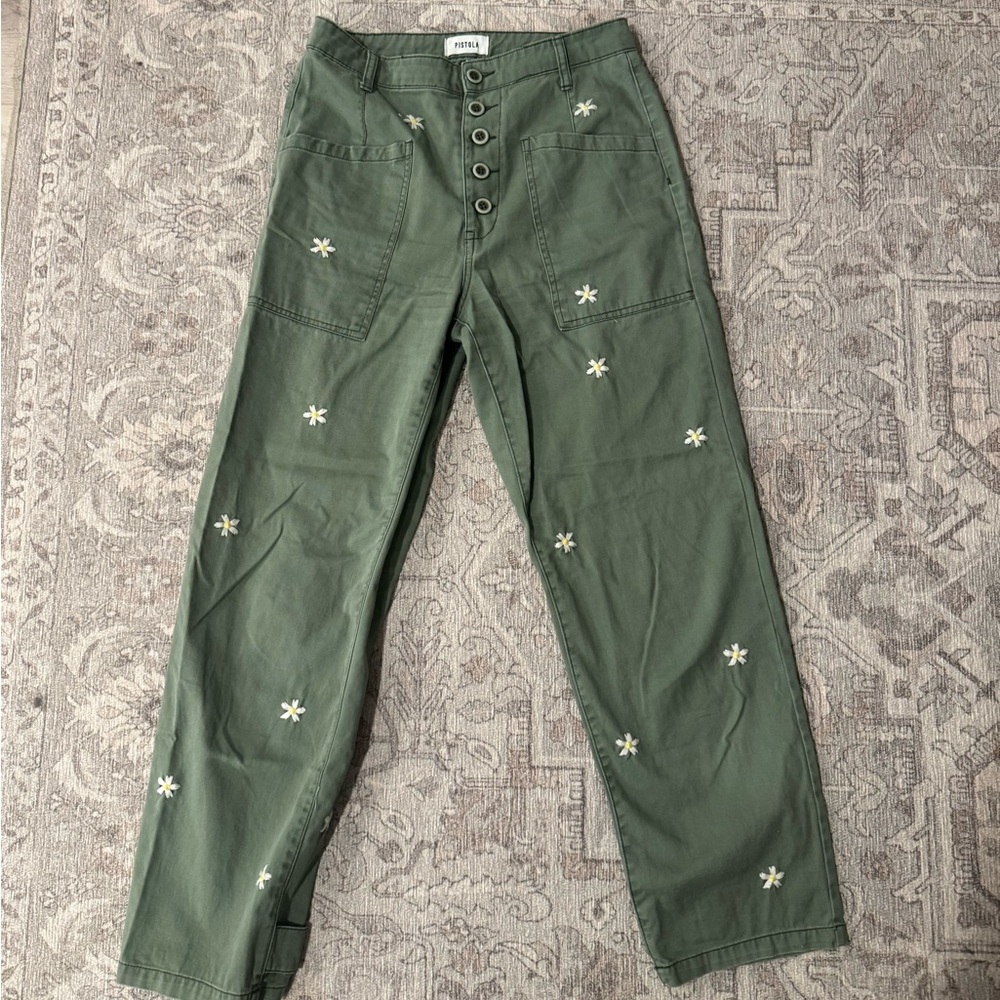 Pistola Tammy Daisy Olive Green Pants